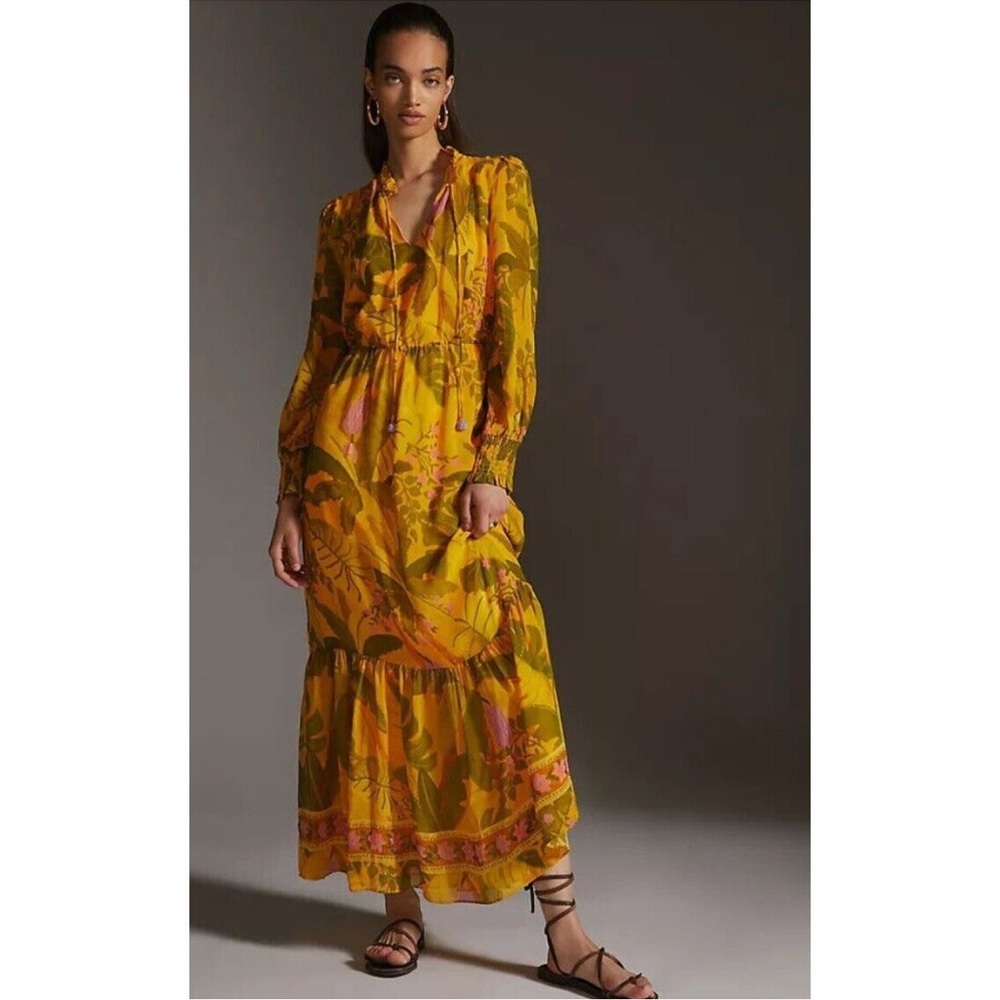 Farm Rio x Anthropologie Printed Maxi Dress